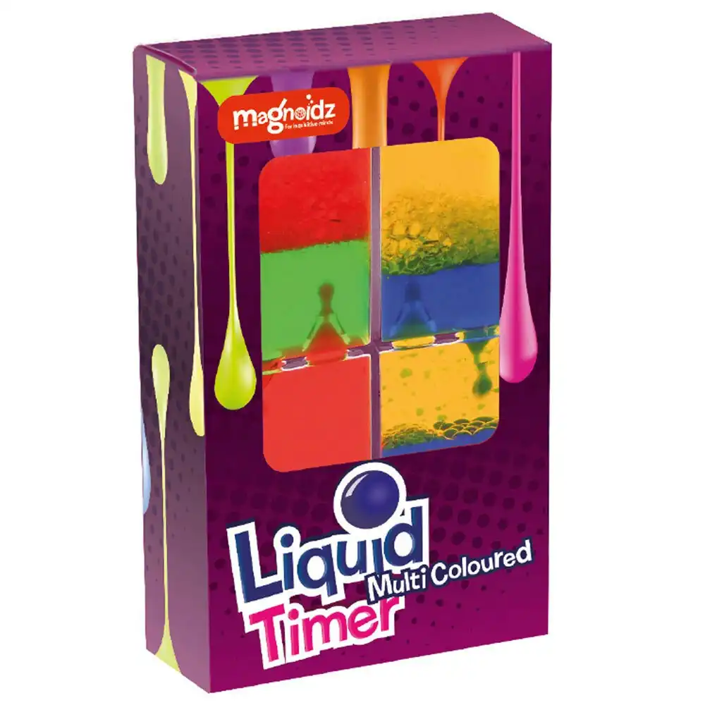 Magnoidz Multi Coloured Liquid Timer Play Games Toys Kids/Children/Toddler 13cm