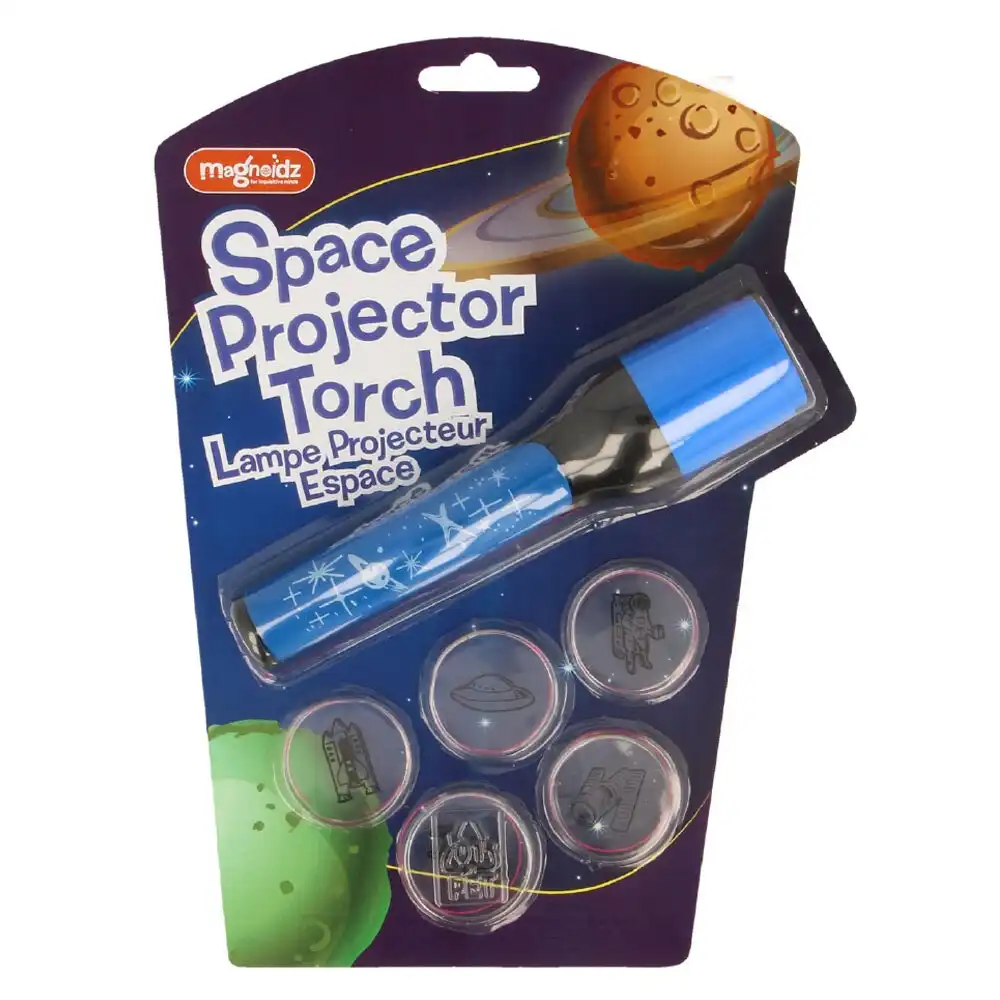 Magnoidz Space Projector Torch 25cm Flashlight Educational Toys Children 6y+