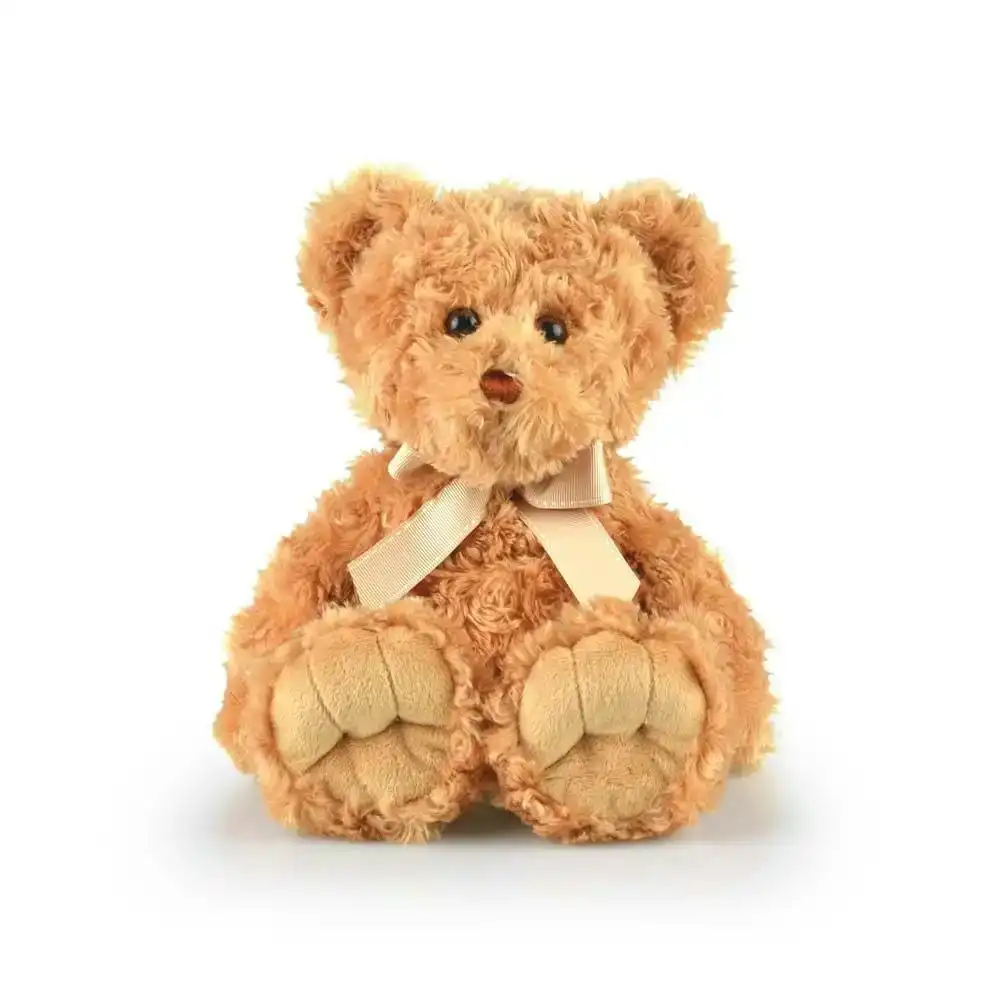 Korimco Max Bear Kids/Toddler/Children 35cm Soft Plush/Stuffed Toys 3y+ Brown