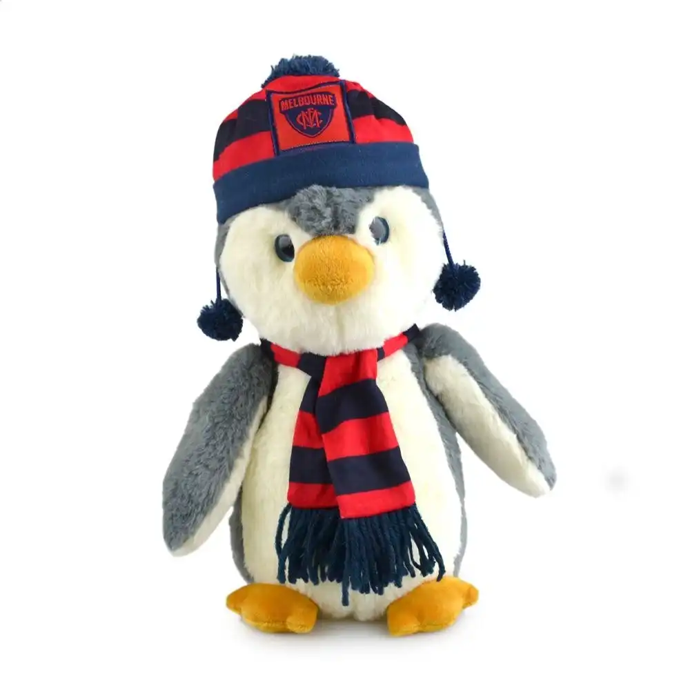 AFL Penguin Melbourne  Kids/Children 27cm Footy Team Soft Penguin Toy 3y+