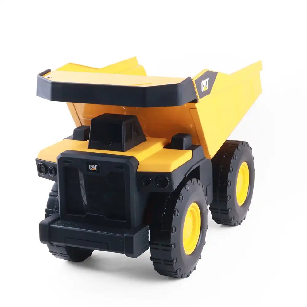CAT 45cm Steel Dump Truck Kids/Children Construction Vehicle Toy 3y+ Yellow