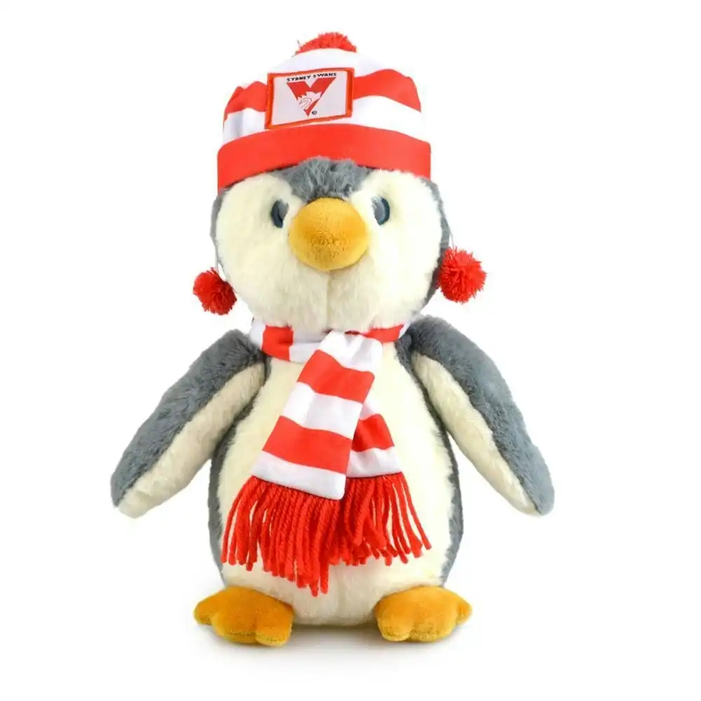 AFL Penguin Sydney  Kids/Children 27cm Footy Team Soft Penguin Toy 3y+