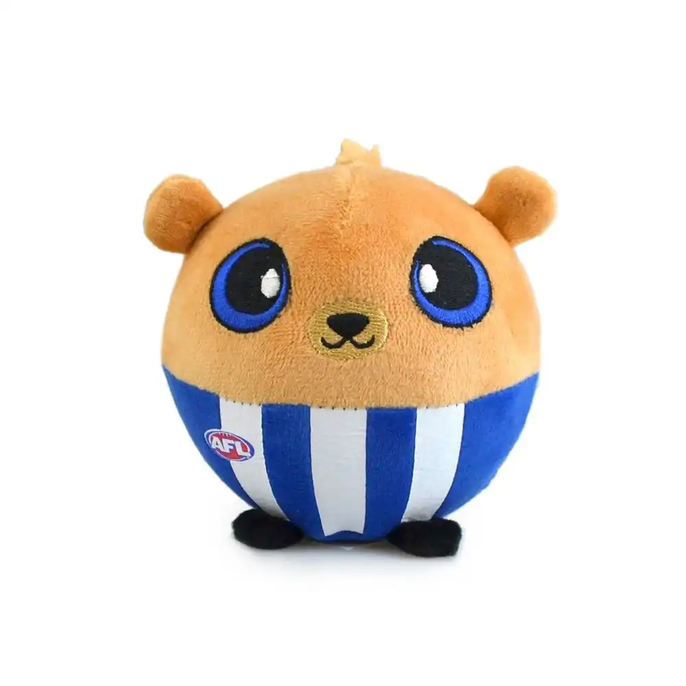 AFL Squishii North Melbourne Kids10cm Footy Team Soft Collectible Toy 3y+