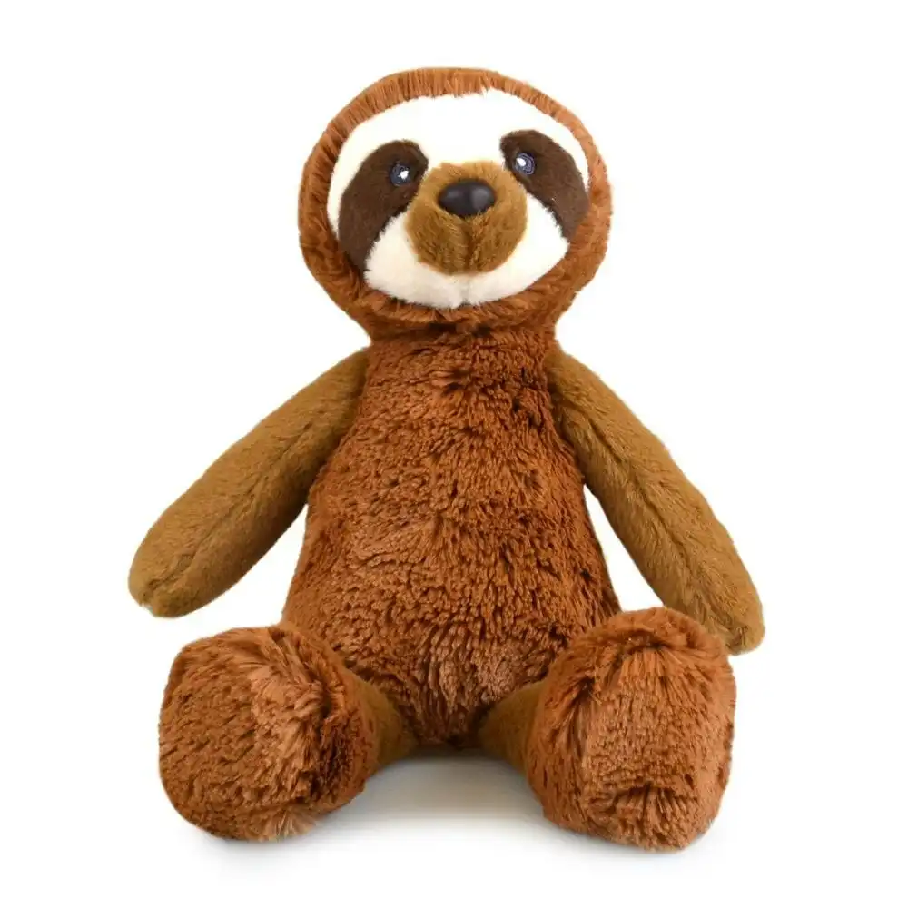 Frankie & Friends 28cm Rio Sloth Soft Animal Plush Stuffed Toy Kids 3y+ Brown