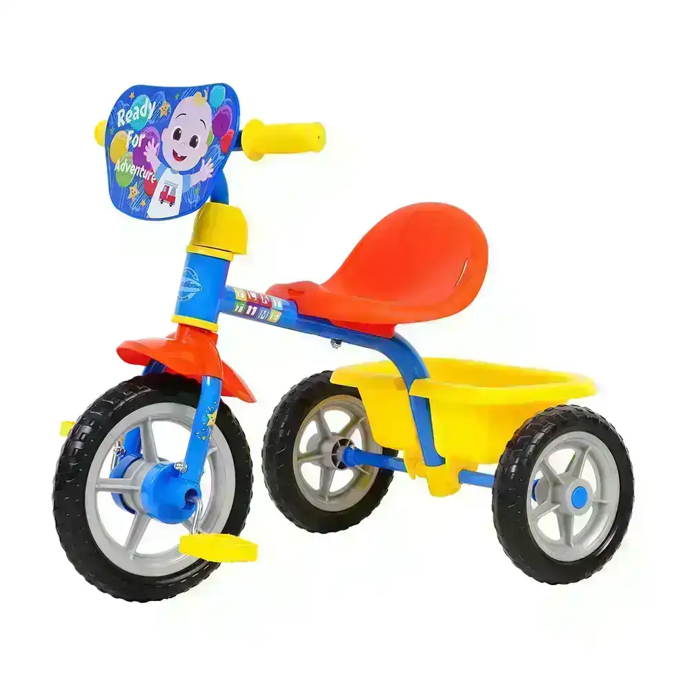 CoComelon Pedal Bike Trike Ride On Toy Bucket Kids/Children/Toddler 3y+ Yellow