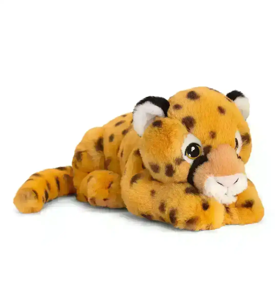 Keeleco 25cm Cheetah Kids/Children Animal Soft Plush Stuffed Toy Brown 3y+