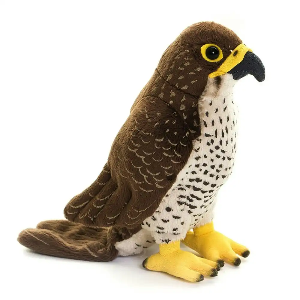 Living Nature Naturli Peregrine Falcon 20cm Plush Toy Baby/Infant/Children 18m+
