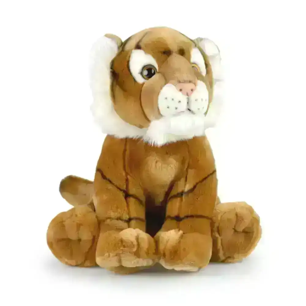 Korimco 30cm Friendlee Tiger Kids Animal Soft Plush Stuffed Toy Gold 3y+