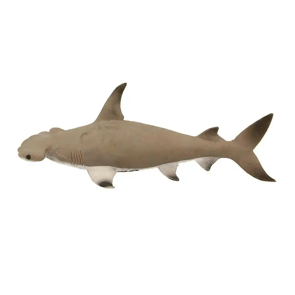 3x Fumfings Animal Stretchy Beanie Hammerhead Shark 17cm Stretch Toys Child 3y+
