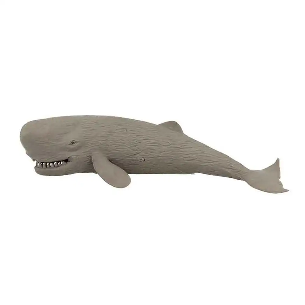 3x Fumfings Animal Stretchy Beanie Sperm Whale 17cm Soft Stretch Toys Child 3y+