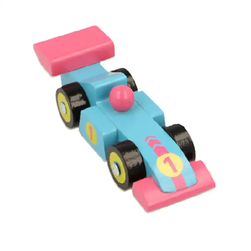 Majigg Wooden Car/Vehicles Race 13cm Classic Fun Toys Kids/Children 3y+ Assort