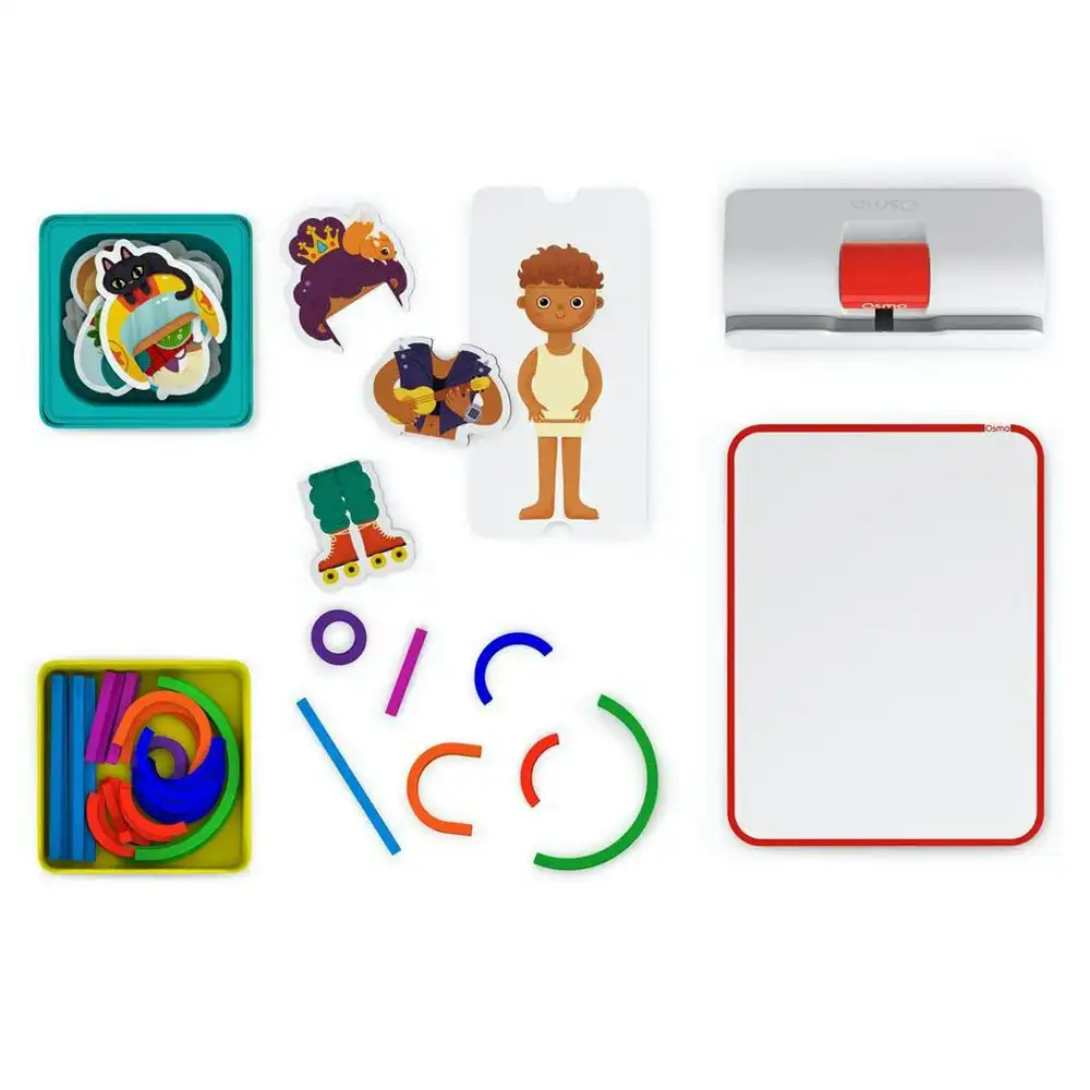 Osmo Little Genius Starter Kit 4 Games/Educational for Apple iPad Kids/Children