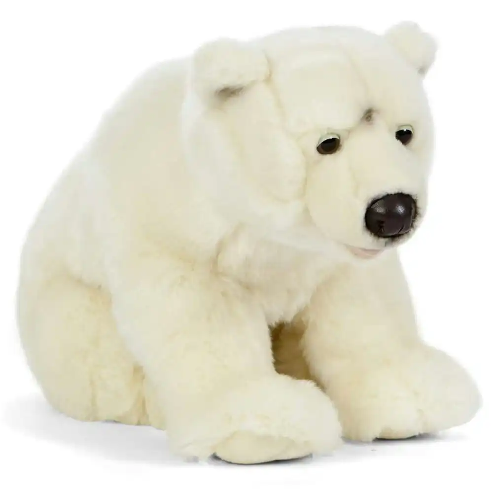 Living Nature Polar Bear 60cm Animals Plush Infant/Baby/Children Soft Toy 0m+
