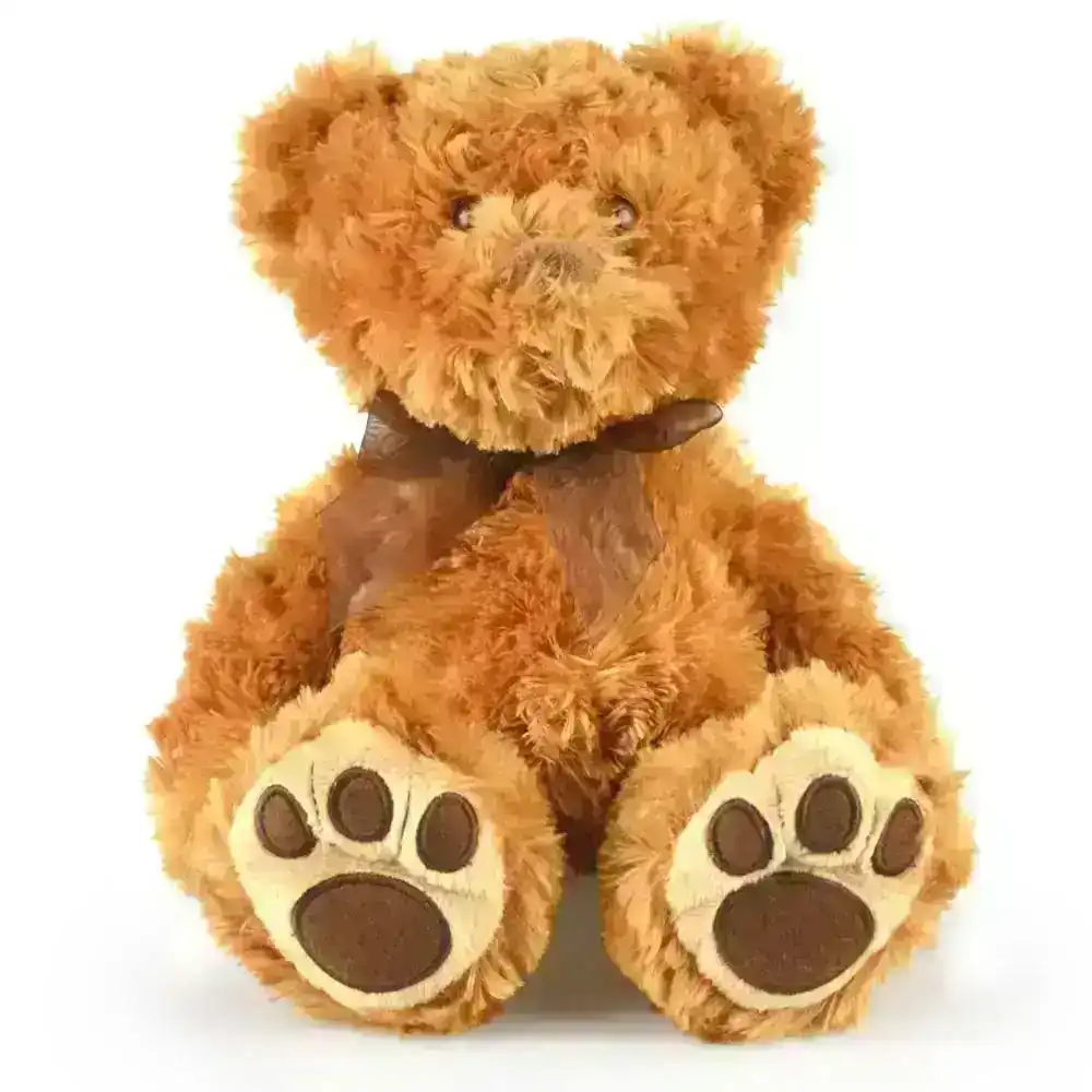 Korimco Marley Bear Kids/Children 48cm Soft Plush/Stuffed Toys 3y+ Brown