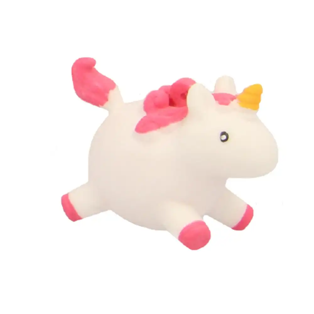 Fumfings Novelty Squeezy Unicorn Keyrings 5cm Squeezy Kids/Children Toy Asst