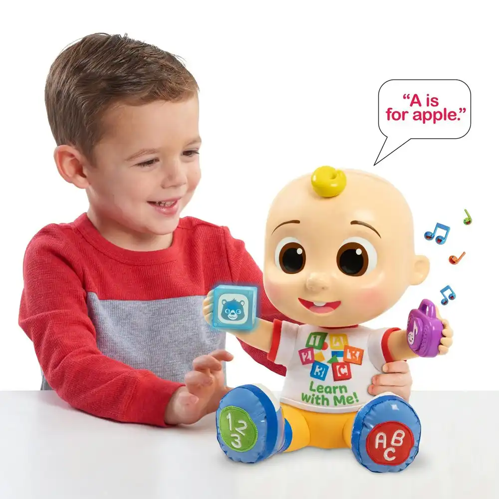 CoComelon Learning Interactive Educational JJ Kids/Children Play Toy Doll 18m+