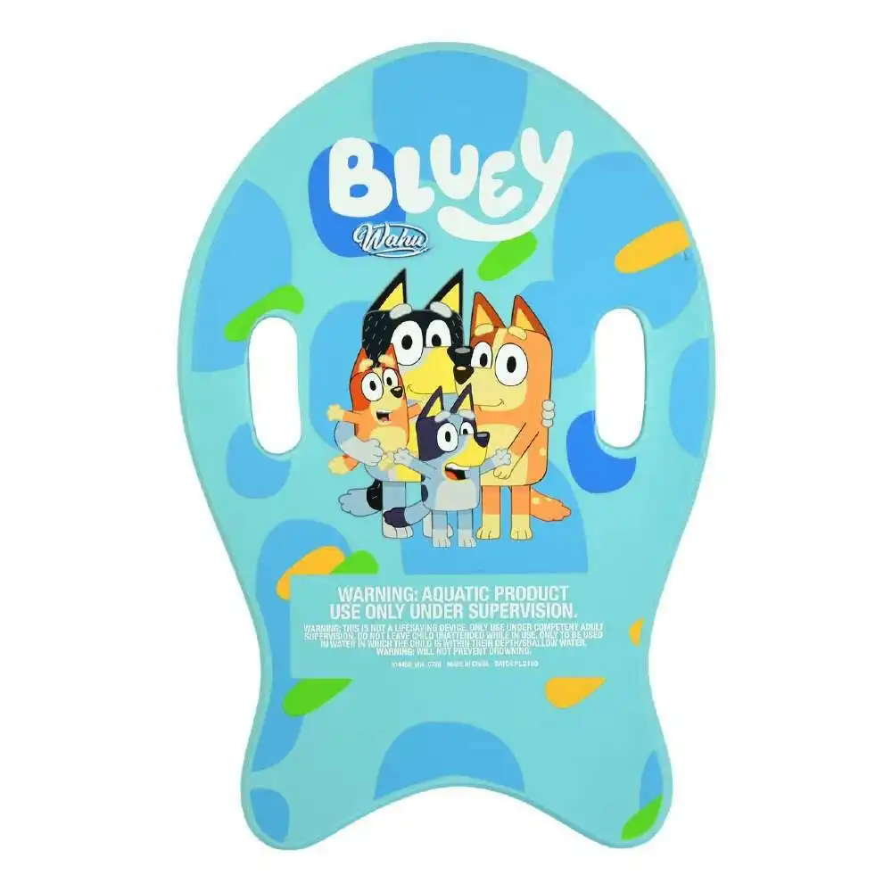 Bluey 44cm Kick Board Floating Foam Swimming Pool/Water Float for Kids 2-6y