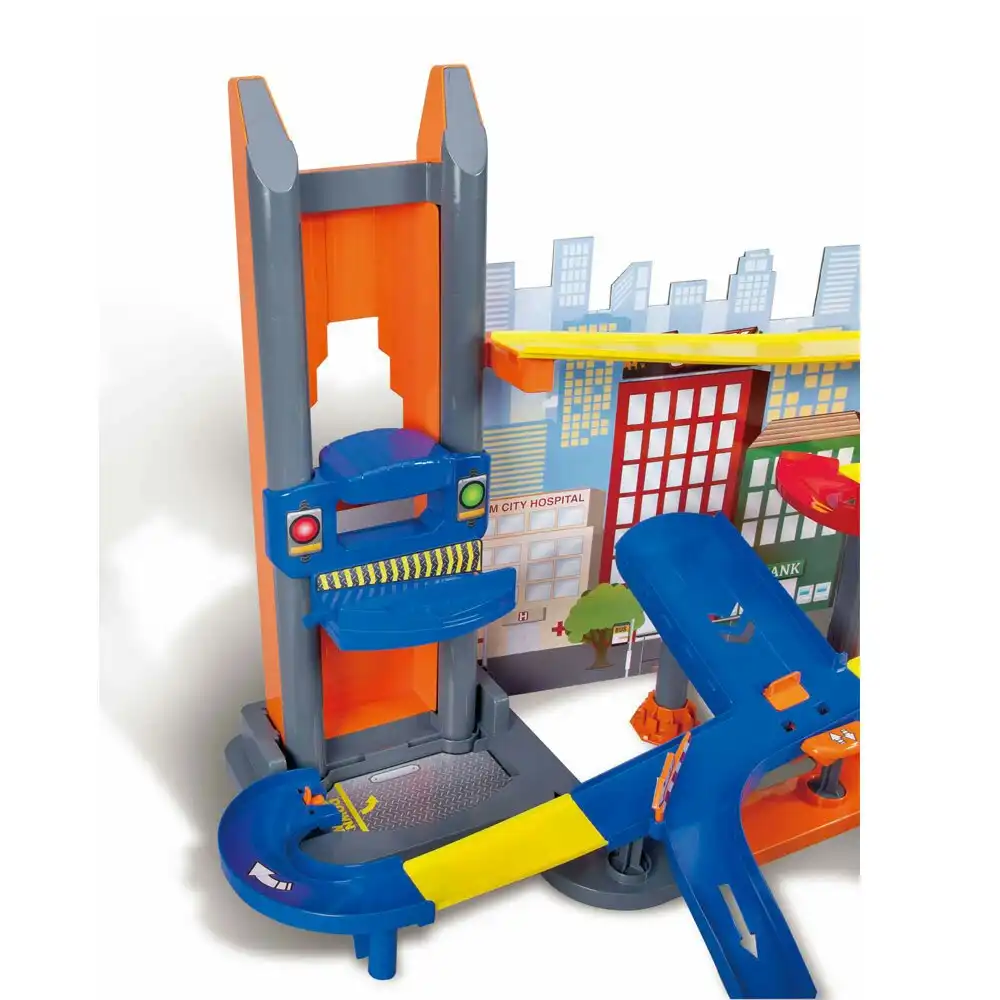 Maisto Fresh Metal Elevator & Ramp Playset w/ Car Vehicle Kids/Children Toy 3y+