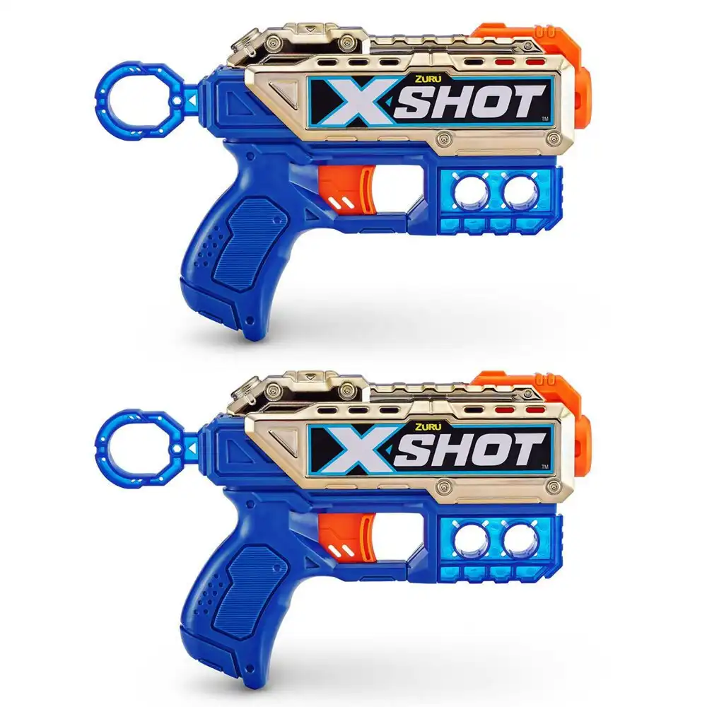 ZURU XShot Royale Edition Double Kickback Gun w/ 8 Darts Kids/Children 8y+ Toy