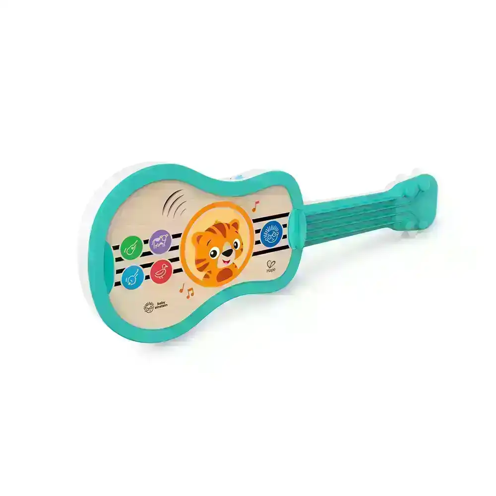 Baby Einstein Be Hape Sing/Strum Magic Touch Ukulele Musical Toy Kids 12m+ Red