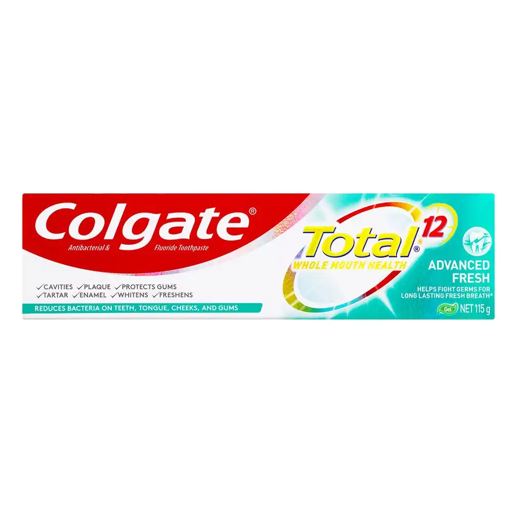 115g Colgate Toothpaste Total Advanced Fresh Dental/Teeth Hygiene/Cleaning/Care