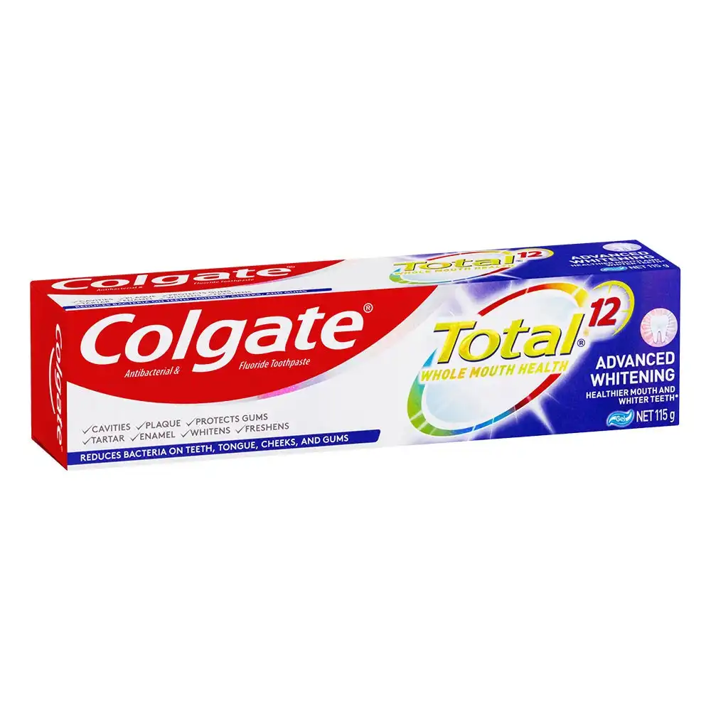 115g Colgate Toothpaste Total Whitening Dental/Teeth Hygiene/Cleaning/Care