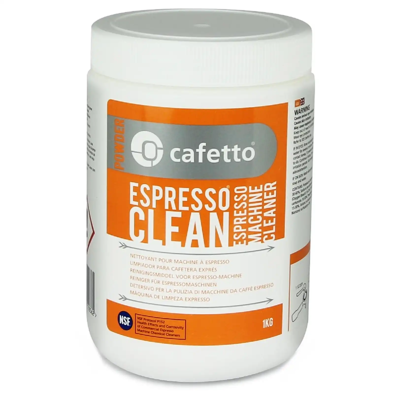 Cafetto ESPRESSO CLEAN 1kg FOR PROFESSIONAL USE