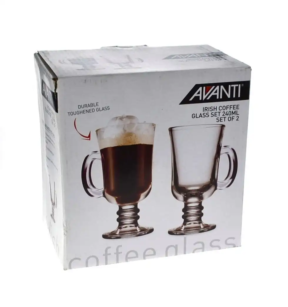 Avanti Irish Coffee Glass 240ml   Set Of 2