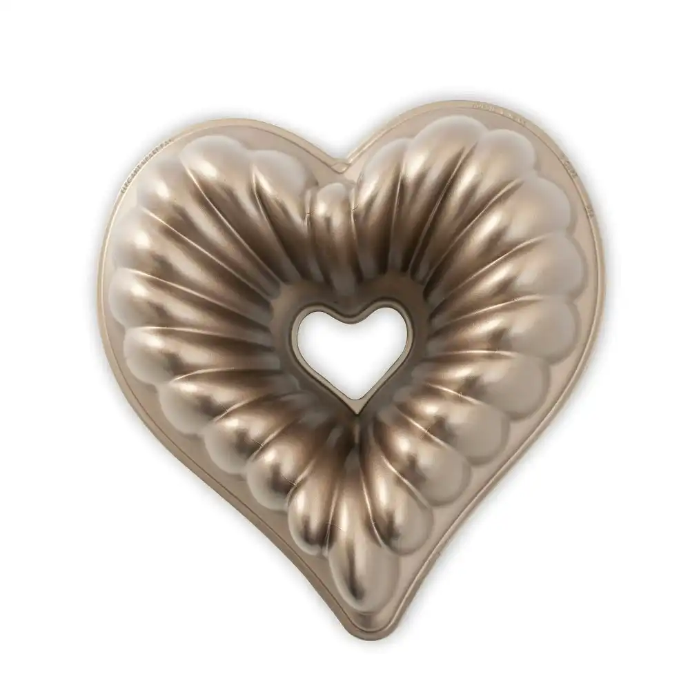 Nordic Ware Cast Aluminium Elegant Heart Cake Pan