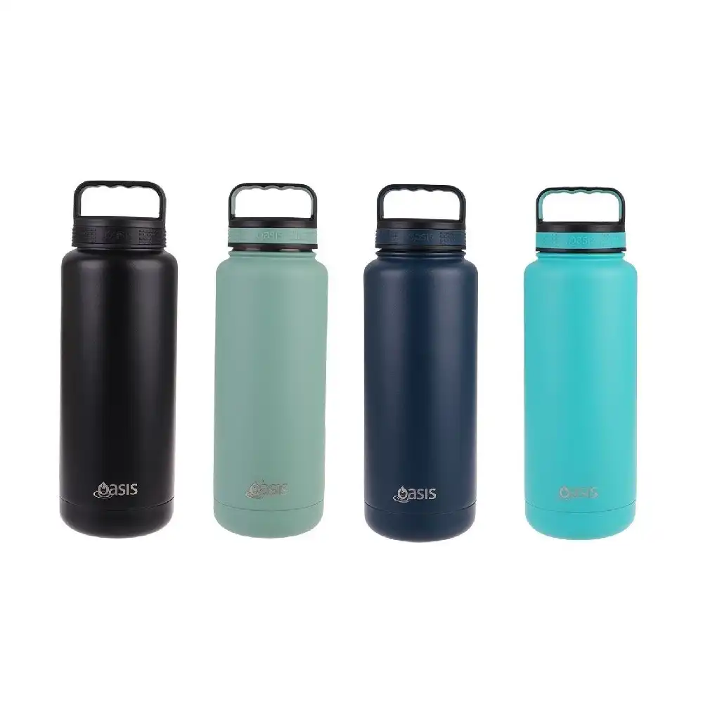 Oasis Stainless Steel Titan Double Wall Insulated 1.2l Bottle