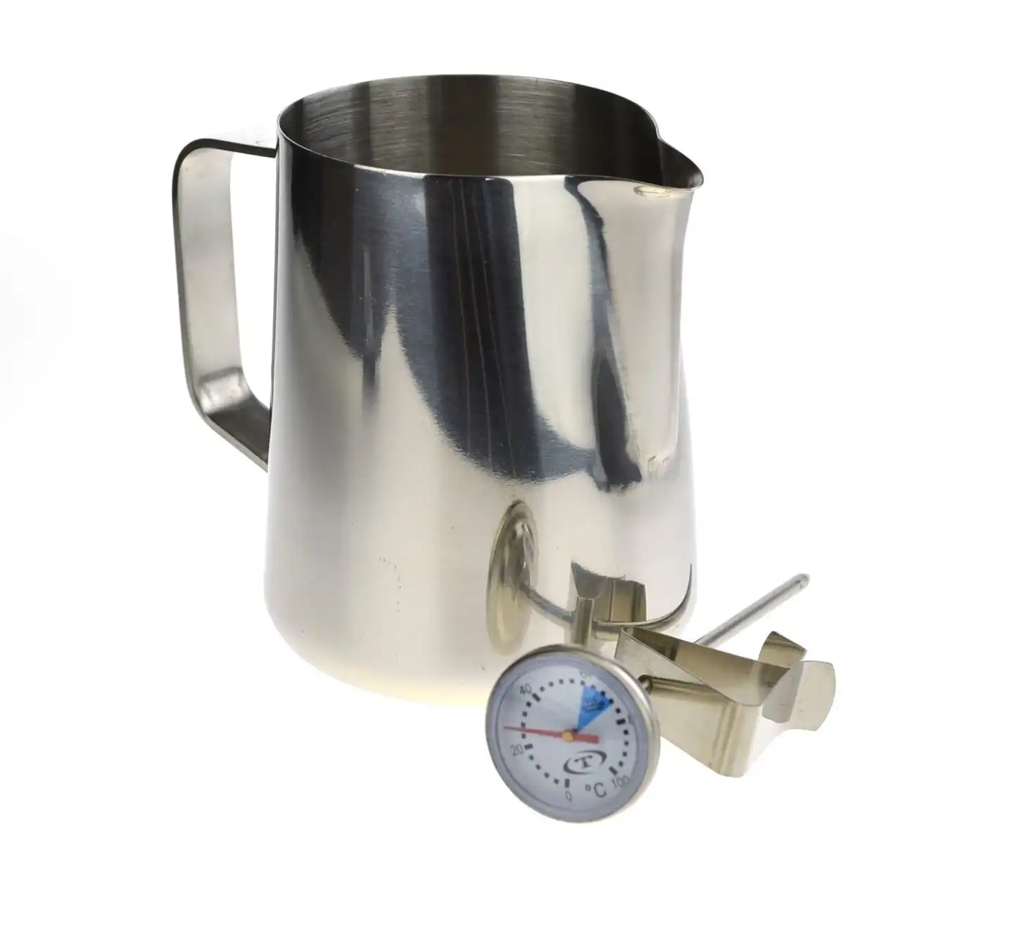 400ml MILK JUG AND THERMOMETER SET