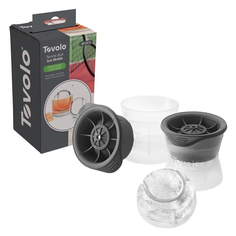 Tovolo Tennis Ball Ice Moulds   Set Of 2