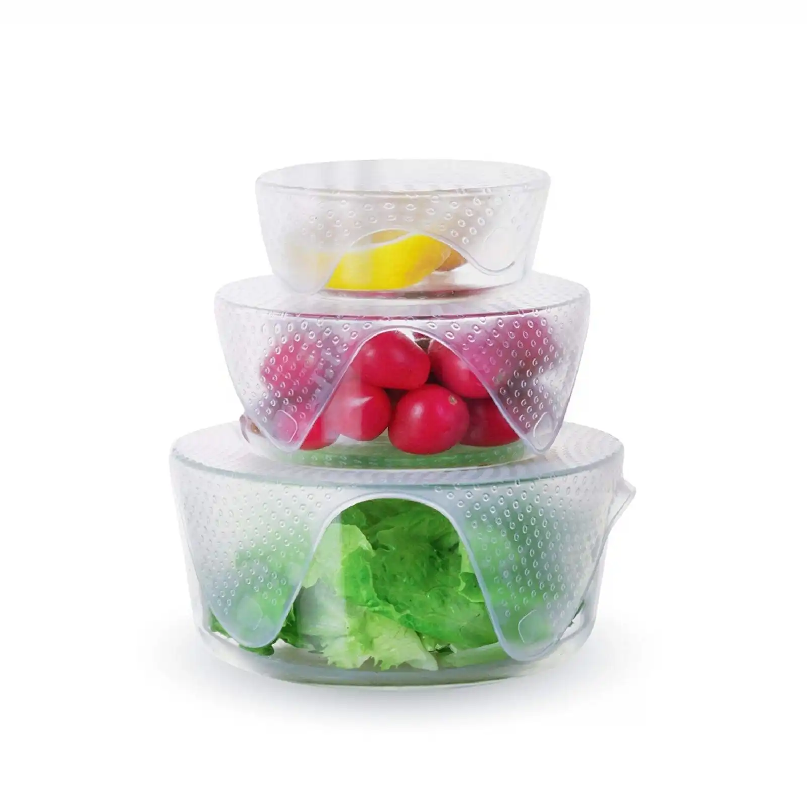 Grand Fusion RE-USABLE FOOD WRAPS - SET of 4