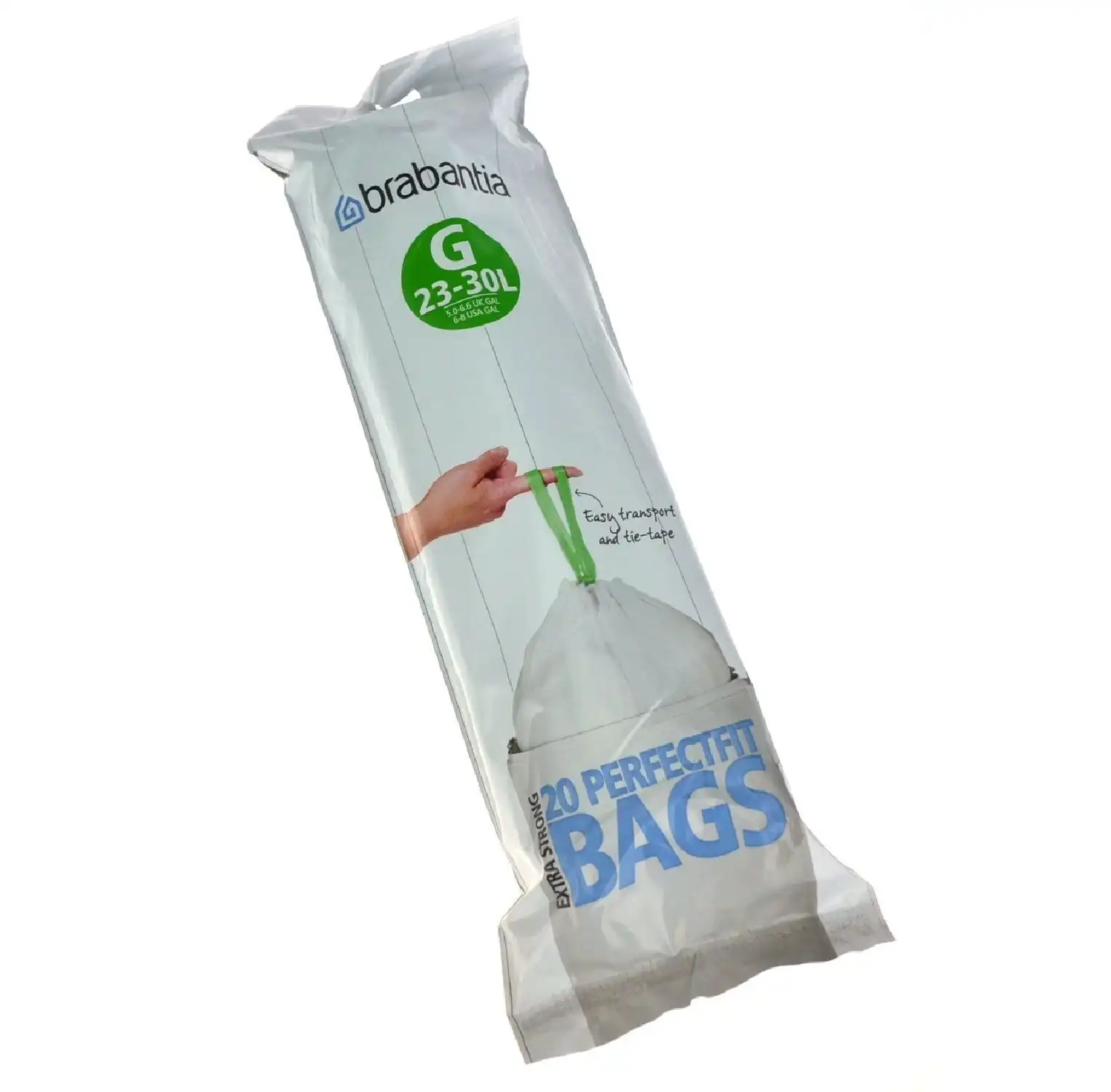 Brabantia Bin Liners G 23   30 Litre   20 Waste Bags
