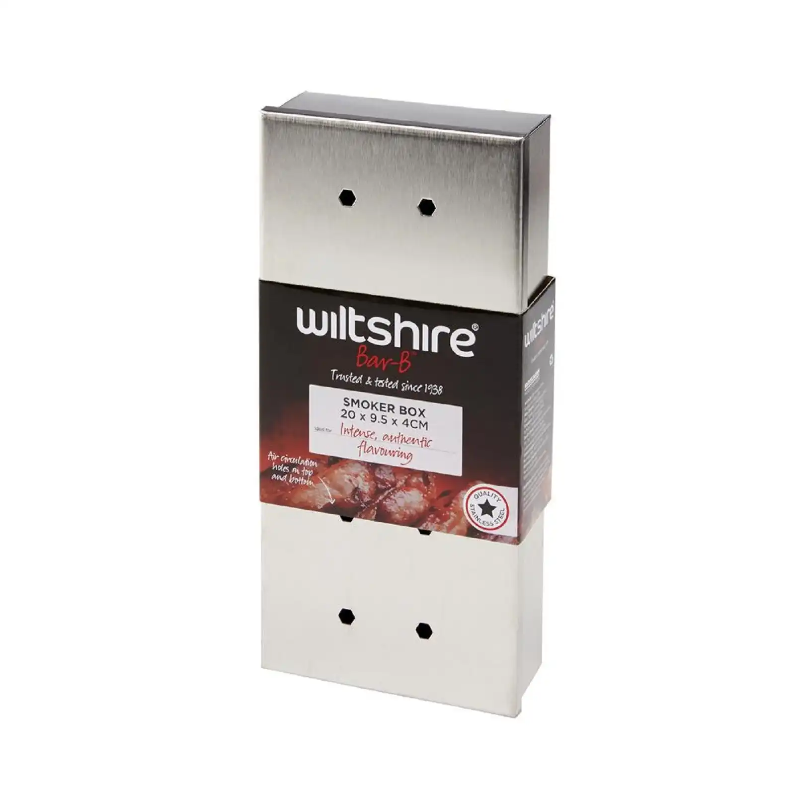 Wiltshire BBQ SMOKER BOX 20 x 9 x 4cm