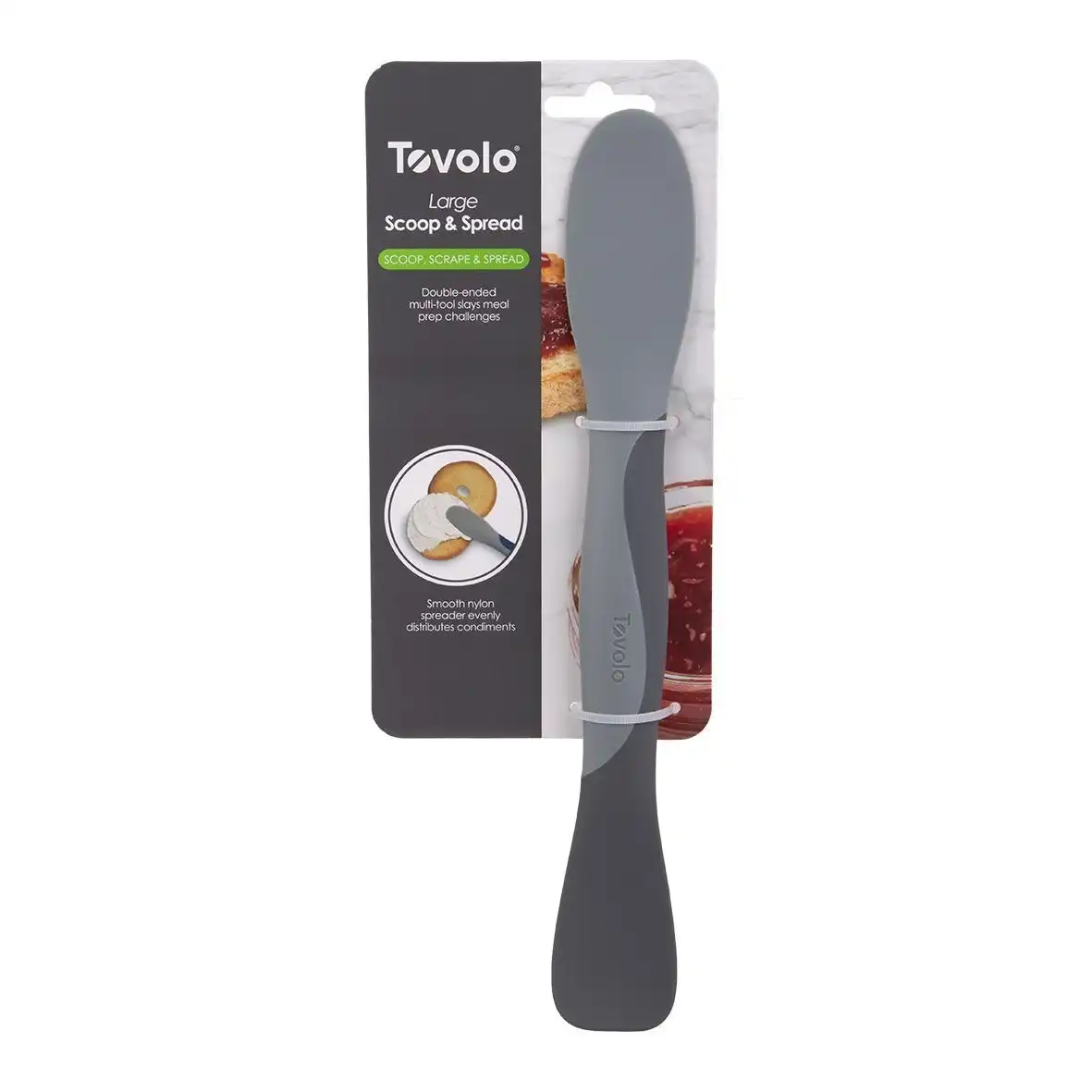 Tovolo Large Scoop And Spreader   Grey