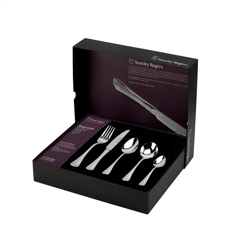 Stanley Rogers 30 Piece Baguette Cutlery Gift Boxed Set