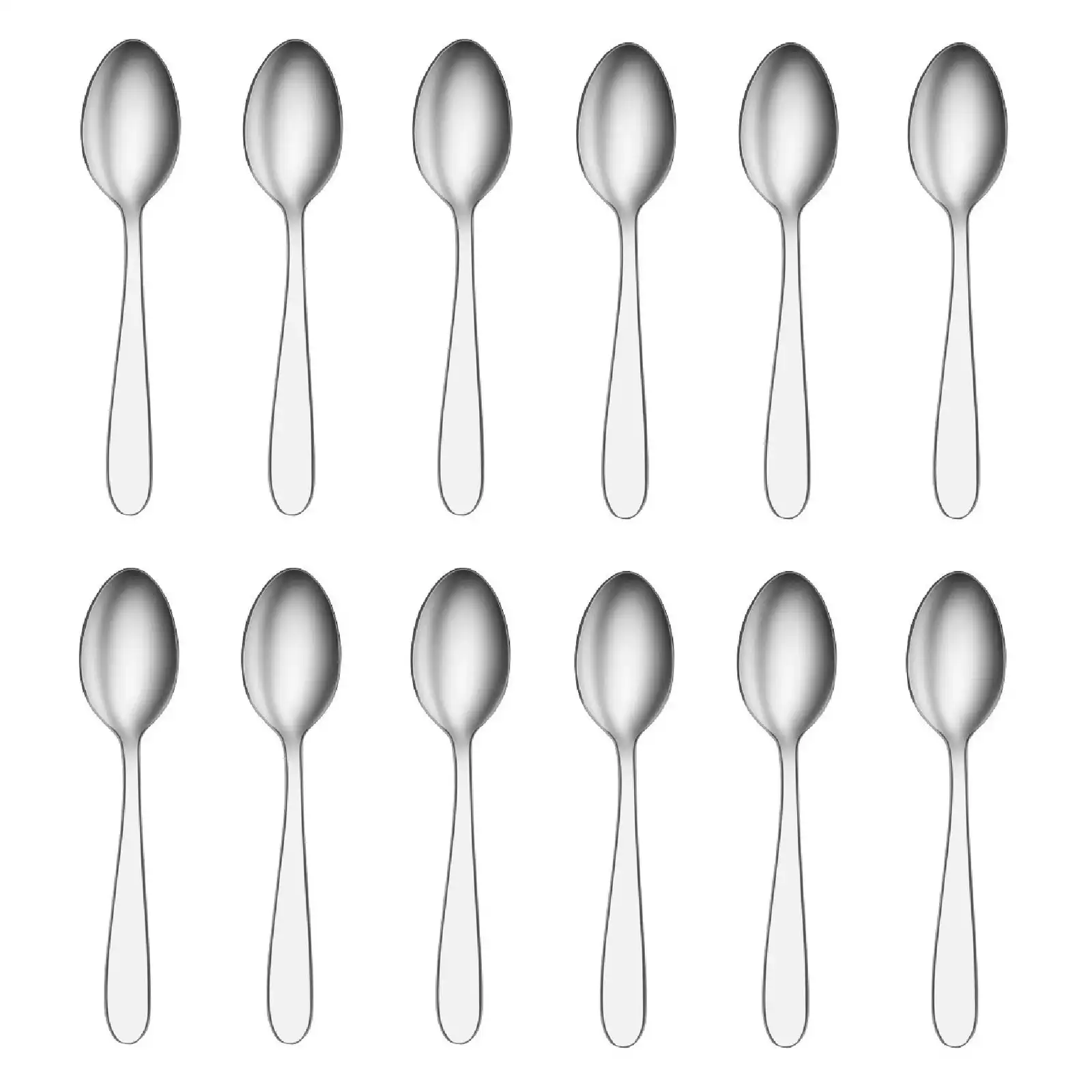 Tablekraft Luxor Stainless Steel Coffee Spoons Set 12