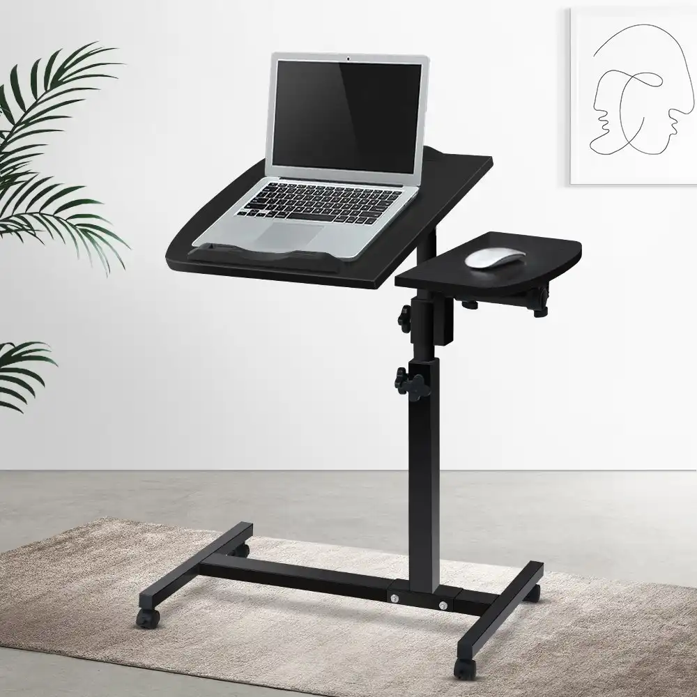 Artiss Laptop Desk Stand Height Adjustable Black