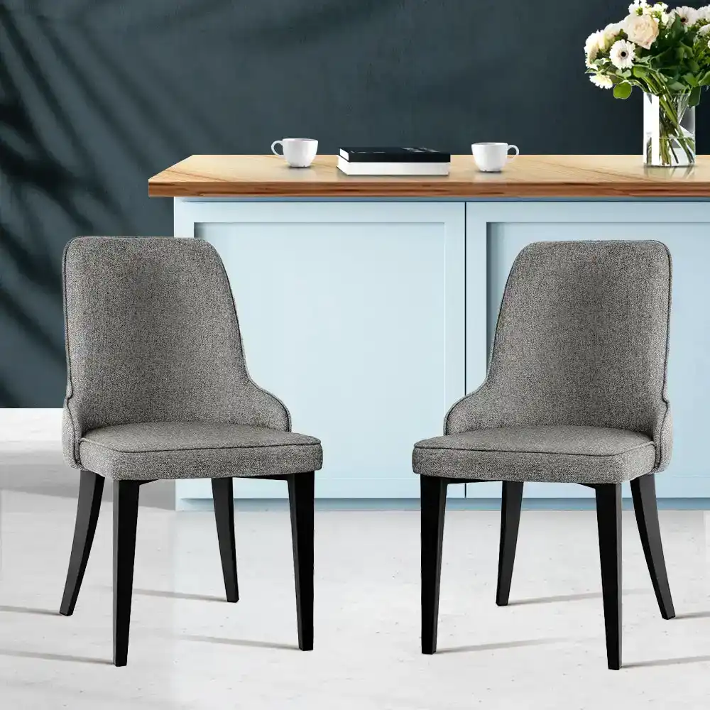 Artiss 2X Dining Chairs Retro Kitchen Chairs