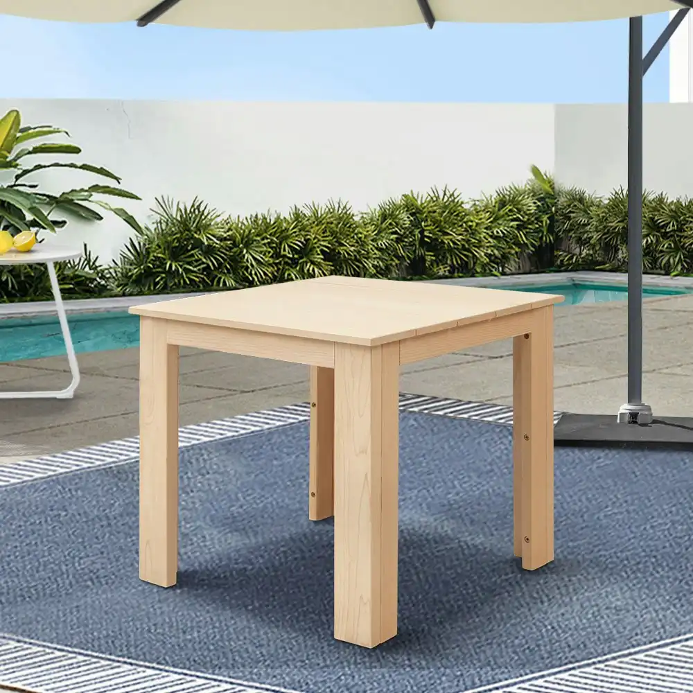 Gardeon Outdoor Side Table Coffee Desk Patio Furniture Indoor Garden Wooden