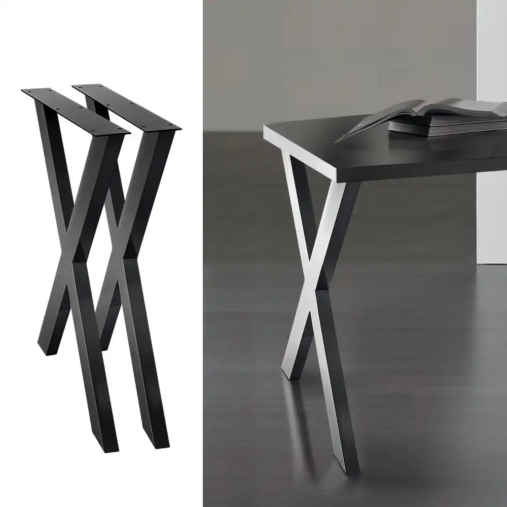 Artiss Table Legs Metal Legs Coffee Dining Table Legs Set Of 2
