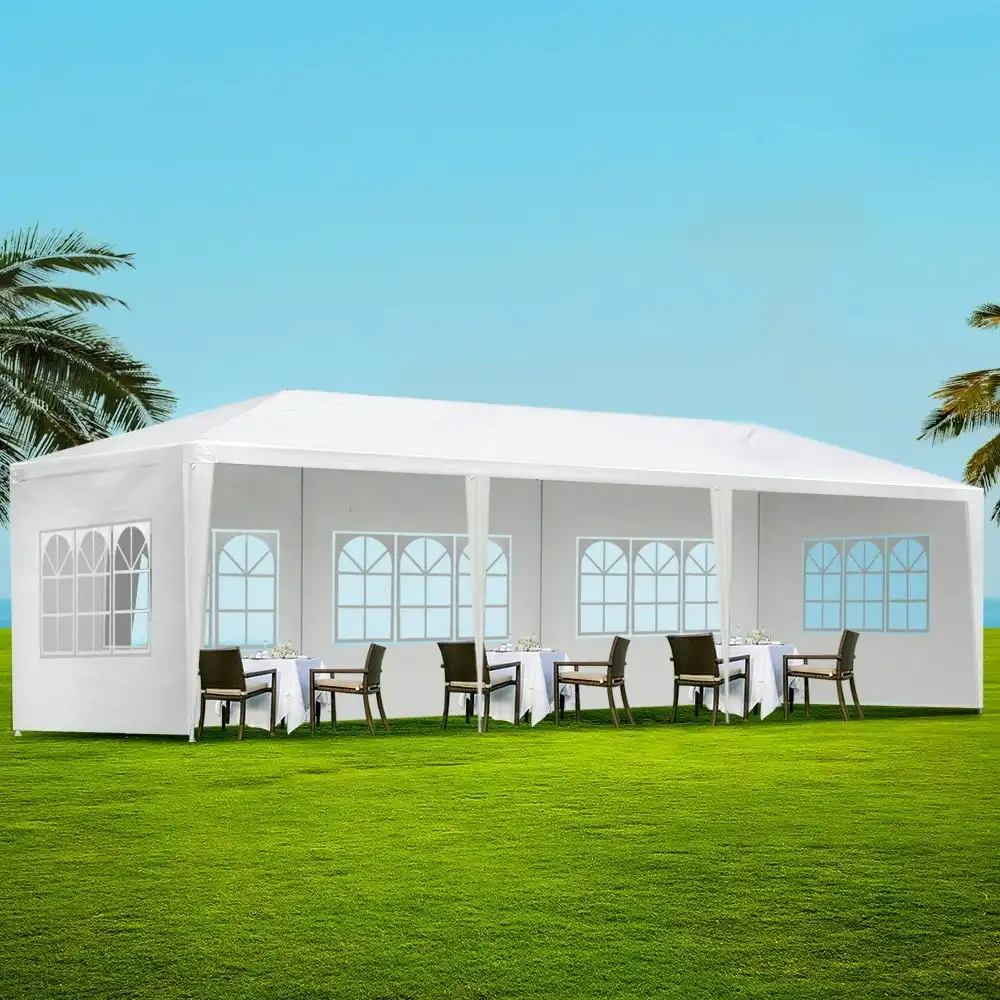 Instahut Gazebo 3x9 Marquee Party Wedding Outdoor Tent