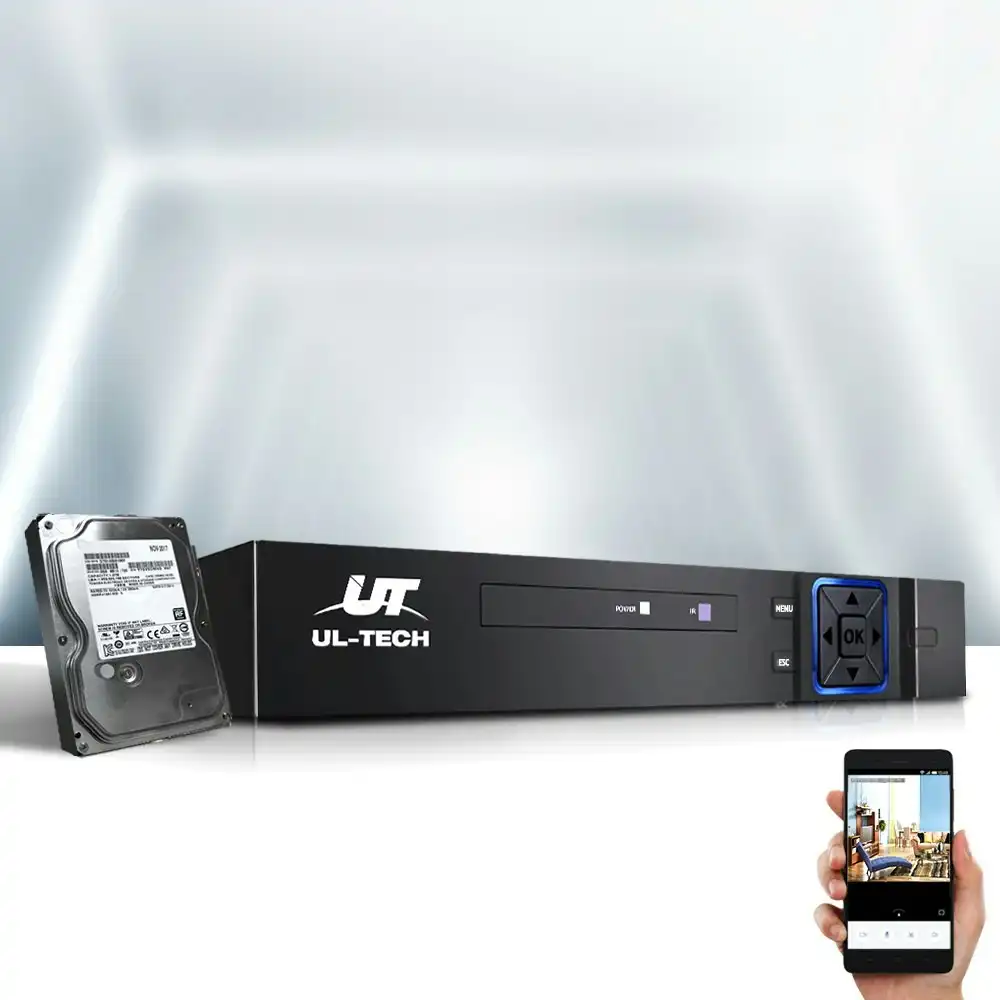 UL-tech CCTV Recorder DVR 1080P 4CH 5in1 4TB