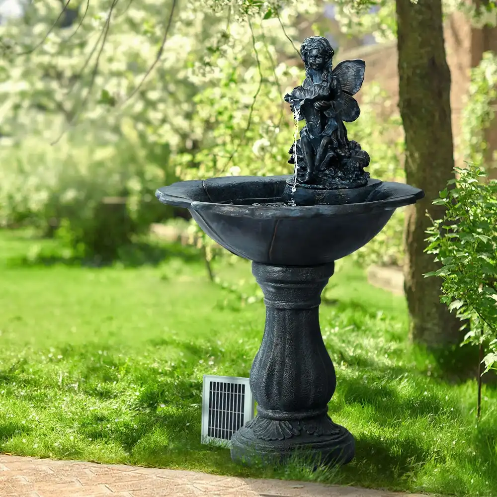 Gardeon Water Fountain Features with LED Lights Angel