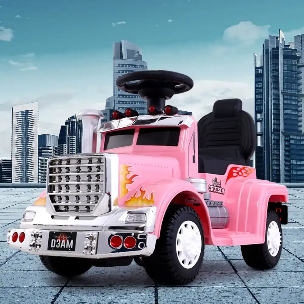 Rigo Electric Ride On Car Truck Pink