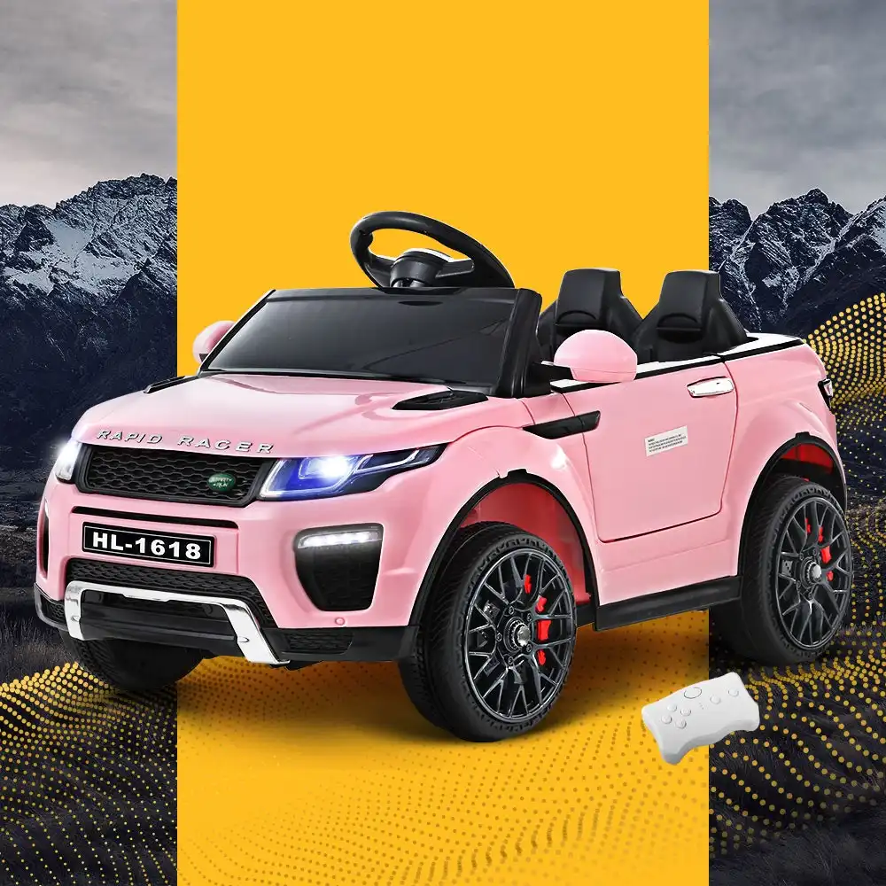 Rigo Electric Ride On Car Land Rover Inspired Pink