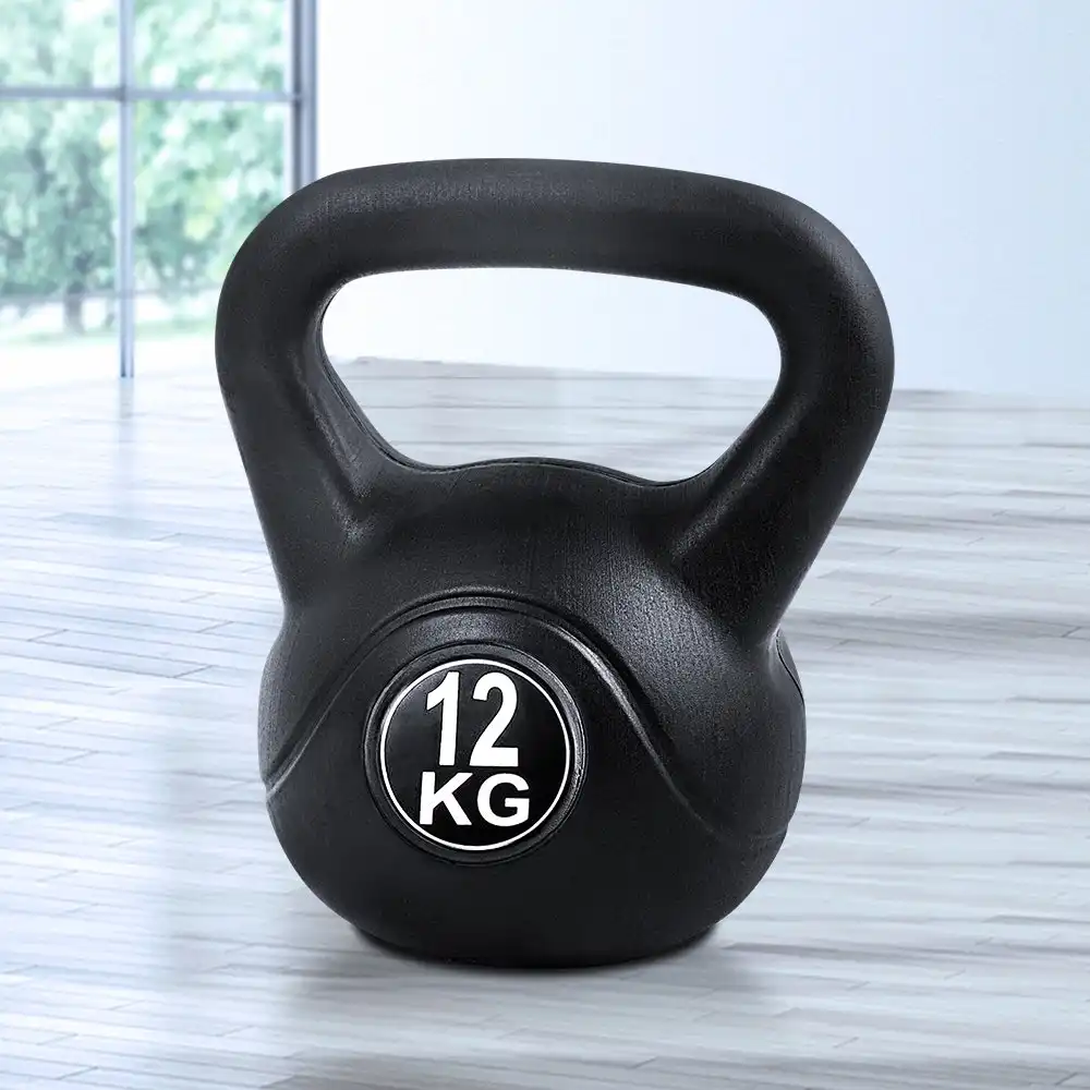12KG Kettlebell Fitness Weight Kettle Bell Home Gym