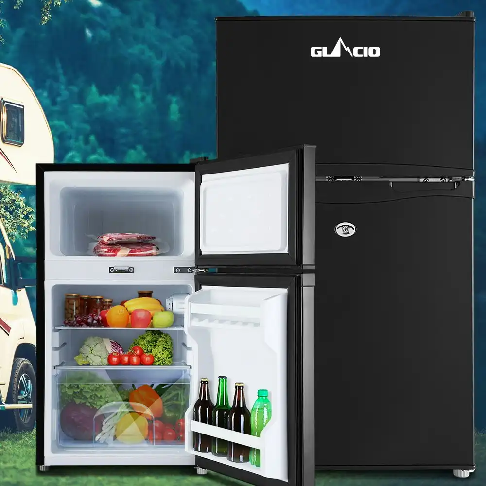 Glacio Camping Portable Fridge 90L Cooler Freezer Refrigerator Bar Fridge 12V/24V/240V