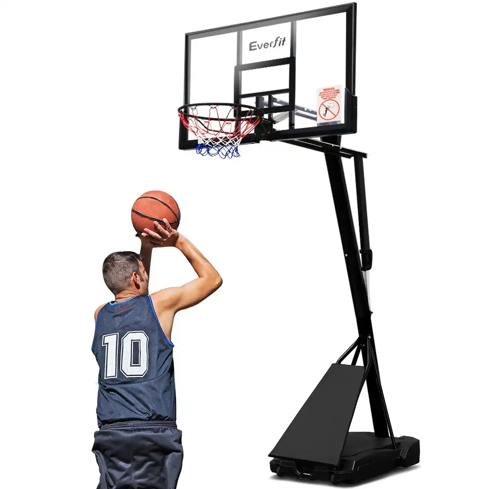 Everfit Basketball Hoop Stand System Ring Portable Net 3.05M